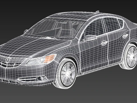 Acura ILX 2013 3D Model