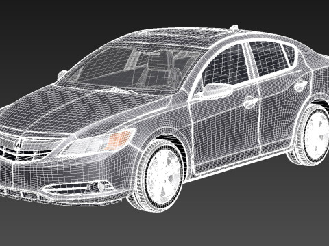 Acura ILX 2013 3D Модель