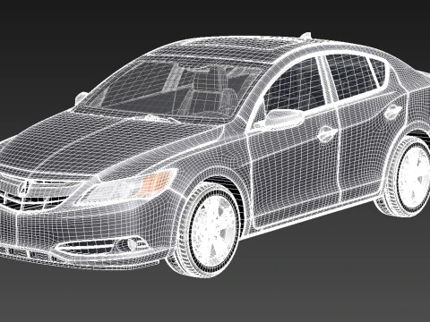 Acura ILX 2013 3D Model