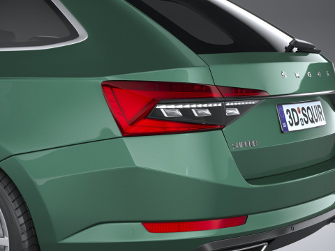 Skoda Superb Sleeper Edition 2024 Modelo 3D