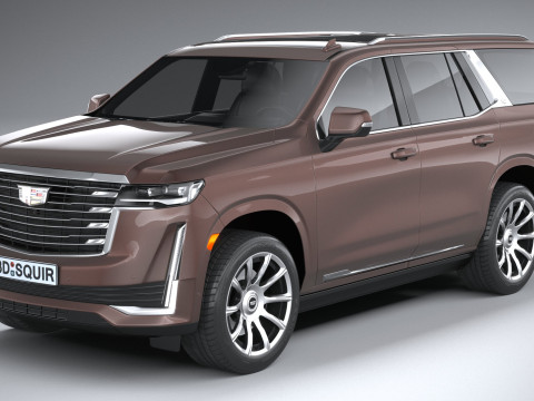 Cadillac Escalade 2021 3D Model