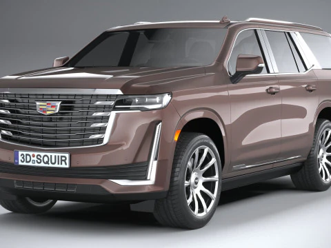Cadillac Escalade 2021 3D Model