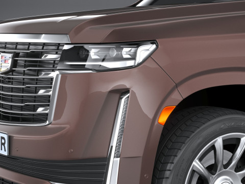 Cadillac Escalade 2021 3D Model