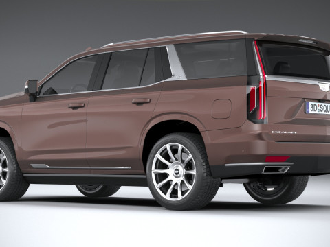 Cadillac Escalade 2021 3D Model