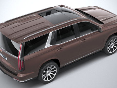 Cadillac Escalade 2021 3D Model