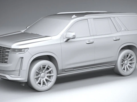 Cadillac Escalade 2021 3D Model