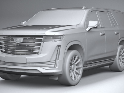 Cadillac Escalade 2021 3D Model