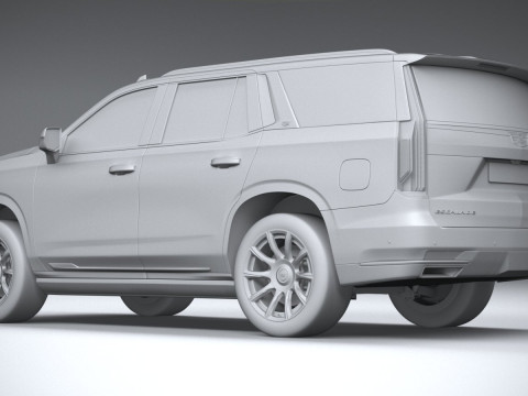 Cadillac Escalade 2021 3D Model
