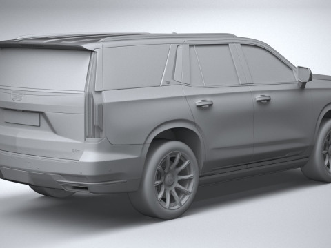 Cadillac Escalade 2021 3D Model