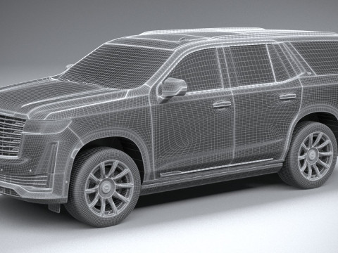 Cadillac Escalade 2021 3D Model