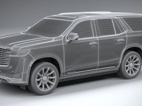Cadillac Escalade 2021 3D Model