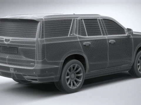Cadillac Escalade 2021 3D Model