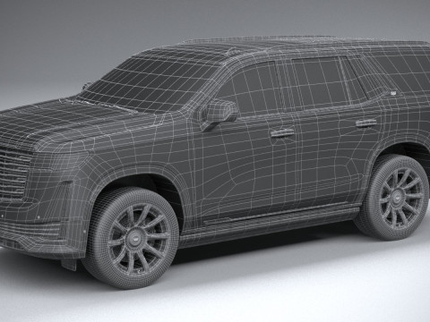 Cadillac Escalade 2021 3D Model