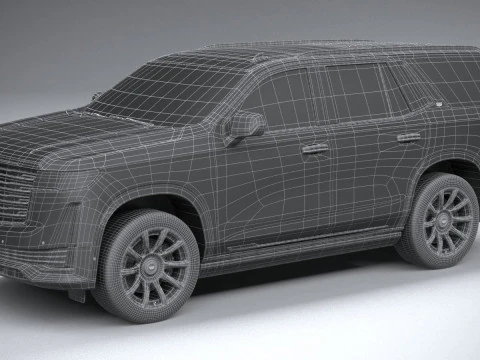 Cadillac Escalade 2021 3D Model