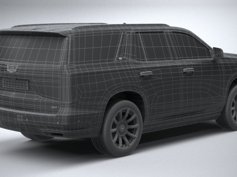 Cadillac Escalade 2021 3D Model
