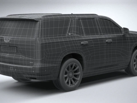 Cadillac Escalade 2021 3D Model