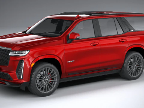 Cadillac Escalade-V 2023 р.в 3D Модель