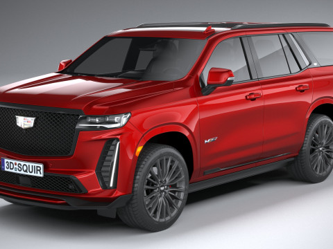 Cadillac Escalade-V 2023 3D Model