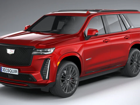 Cadillac Escalade-V 2023 3D Model
