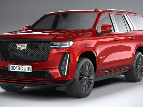 Cadillac Escalade-V 2023 3D Model