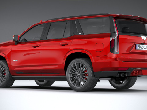 Cadillac Escalade-V 2023 3D Model