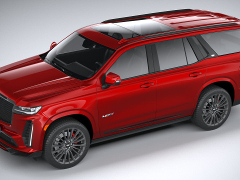 Cadillac Escalade-V 2023 3D Model