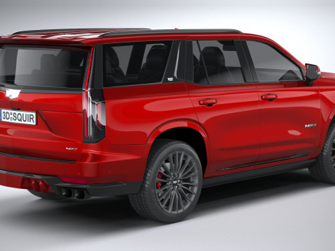 Cadillac Escalade-V 2023 3D Model