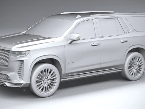 Cadillac Escalade-V 2023 3D Model