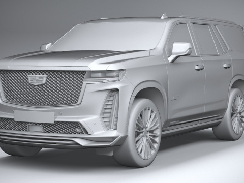 Cadillac Escalade-V 2023 3D Model