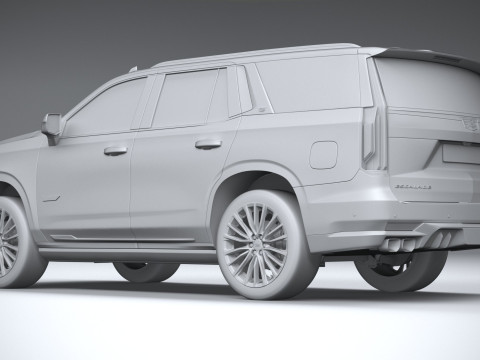 Cadillac Escalade-V 2023 3D Model