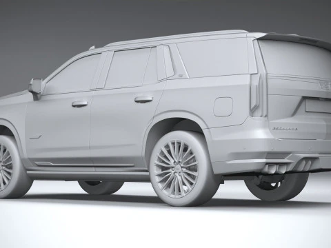 Cadillac Escalade-V 2023 3D Model
