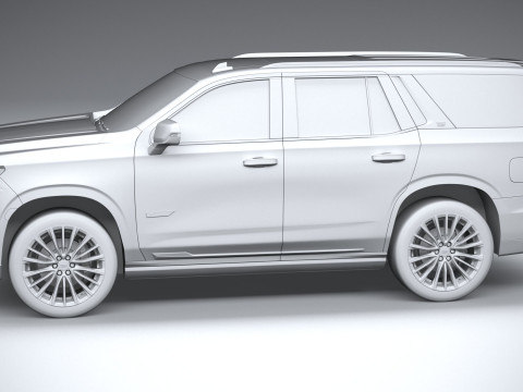 Cadillac Escalade-V 2023 3D Model
