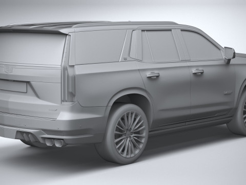 Cadillac Escalade-V 2023 3D Model