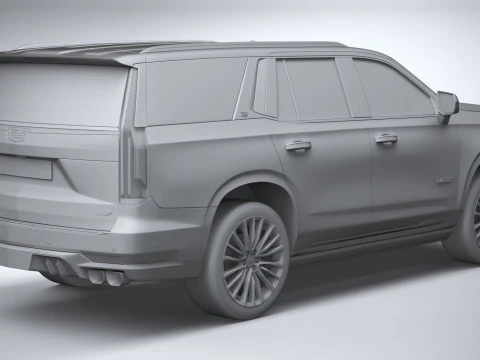 Cadillac Escalade-V 2023 3D Model