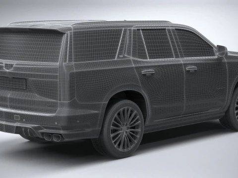 Cadillac Escalade-V 2023 3D Model