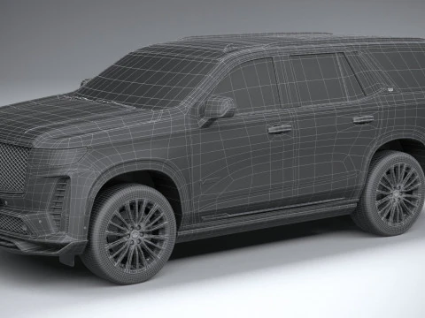 Cadillac Escalade-V 2023 3D Model
