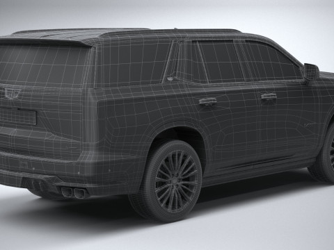 Cadillac Escalade-V 2023 3D Model