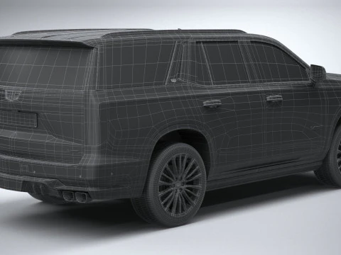 Cadillac Escalade-V 2023 3D Model