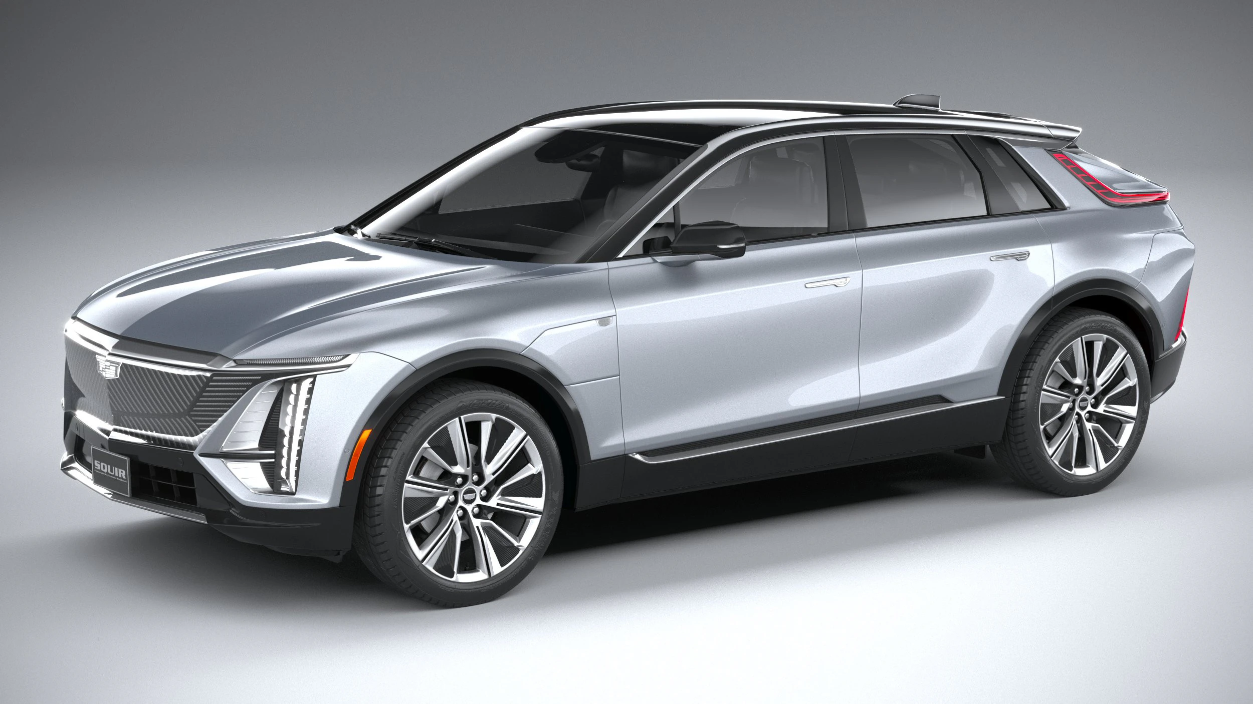 Cadillac Lyriq 2023 3D Model .c4d .max .obj .3ds .fbx .stl .blend
