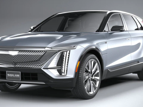 Cadillac Lyriq 2023 3D Model