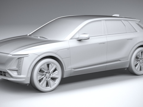 Cadillac Lyriq 2023 3D Model