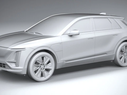 Cadillac Lyriq 2023 3D Model