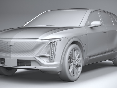 Cadillac Lyriq 2023 3D Model