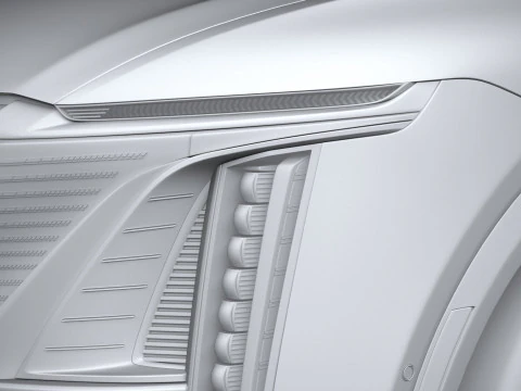 Cadillac Lyriq 2023 3D Model