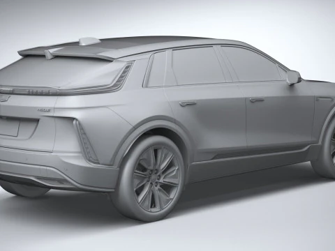 Cadillac Lyriq 2023 3D Model