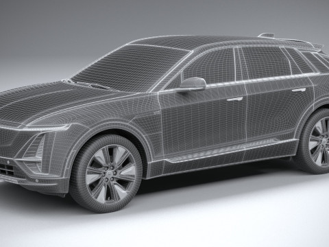 Cadillac Lyriq 2023 3D Model
