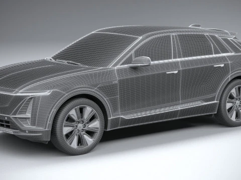 Cadillac Lyriq 2023 3D Model