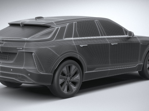 Cadillac Lyriq 2023 3D Model