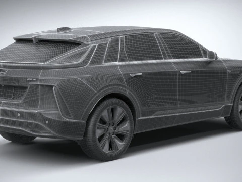 Cadillac Lyriq 2023 3D Model