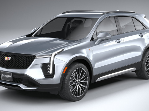 Cadillac XT4 2024 3D Model